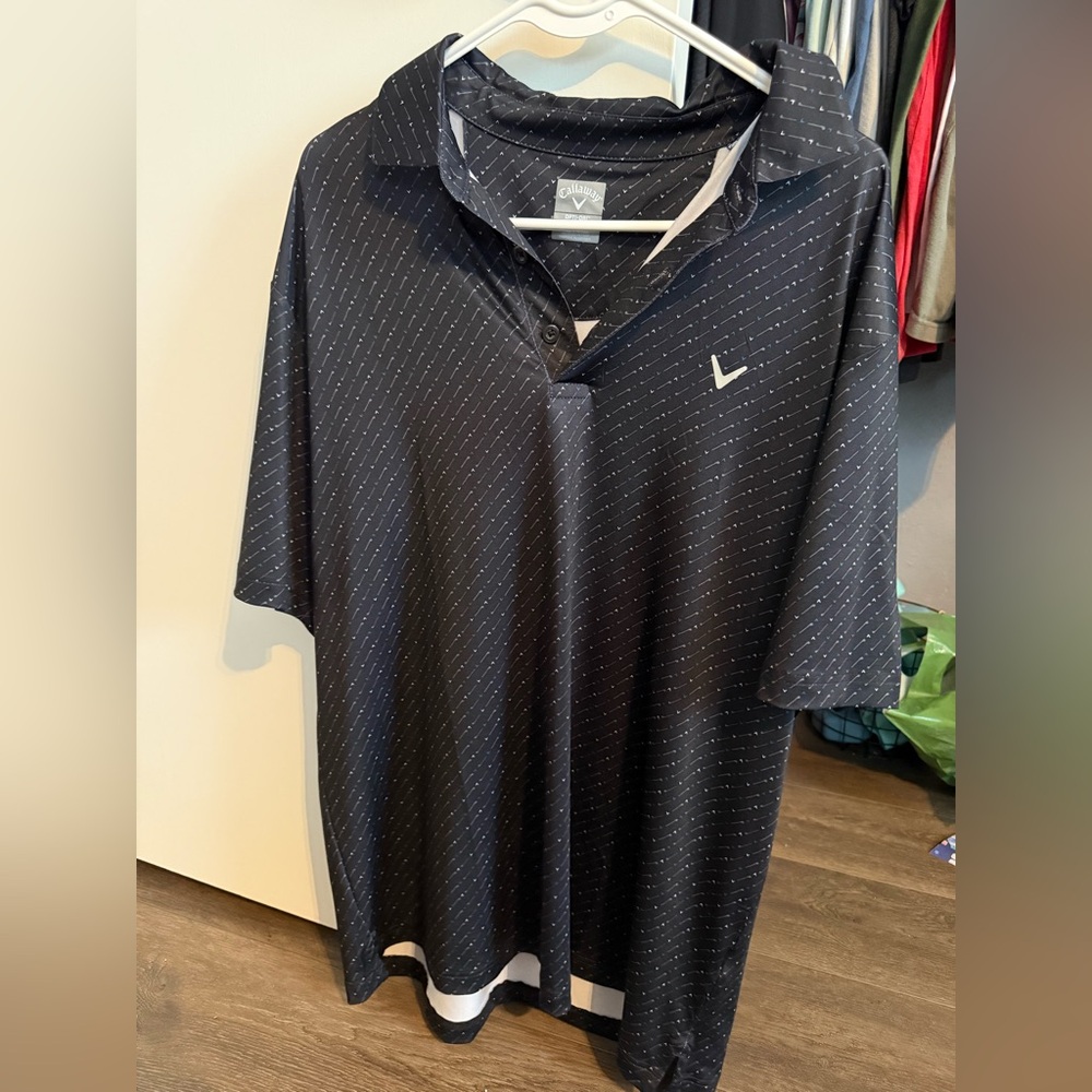 Callaway Black Polo Shirt